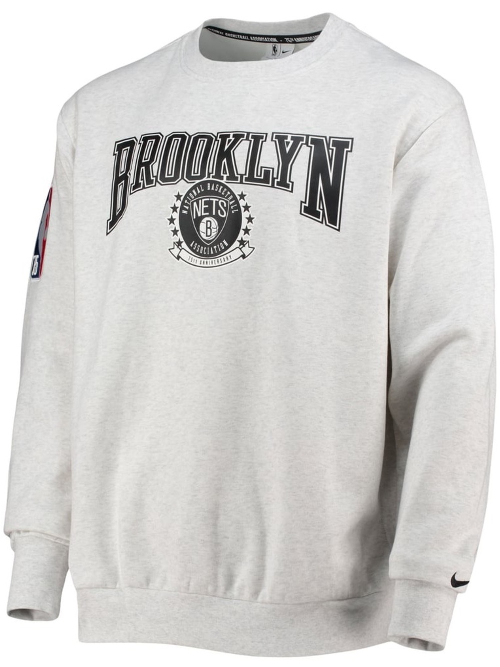 Brooklyn Nets Nike Ash 75th Anniversary